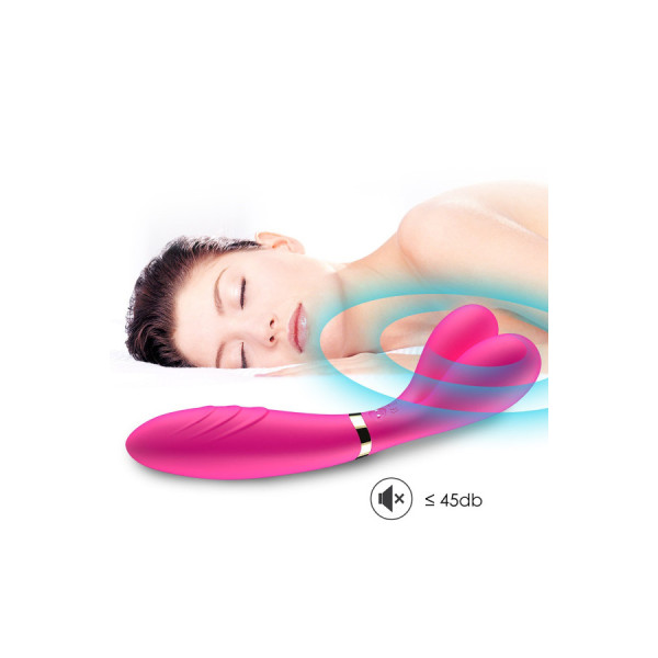 Vibromasseur Wand  rose en forme de Y avec 3 moteurs 